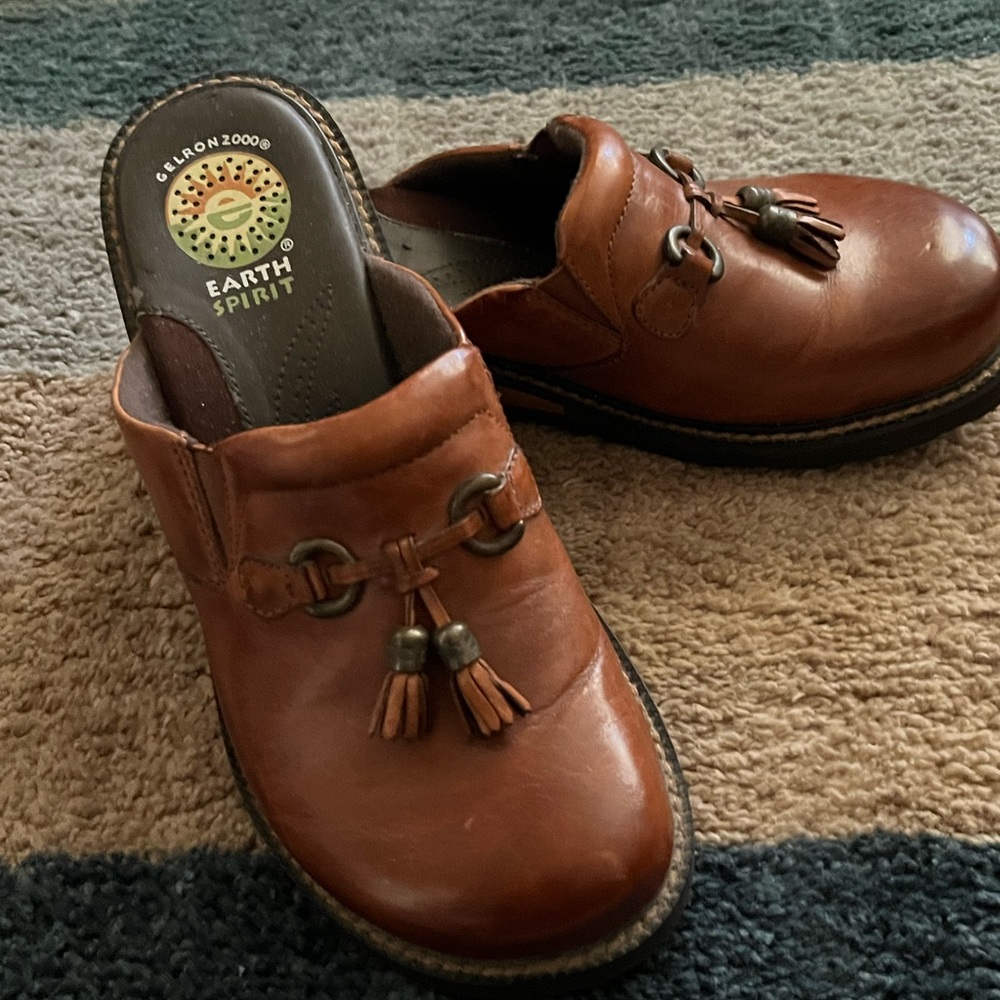 Brown Earth Spirit Slip on (Clogs)